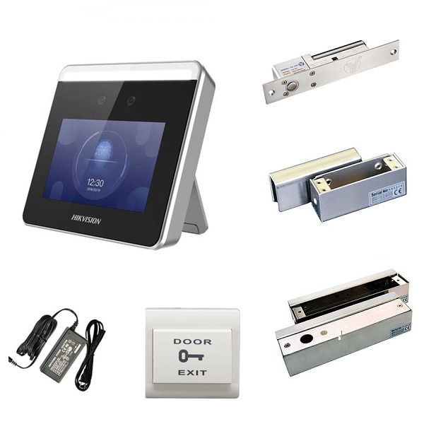  Combo Máy Chấm Công Khoá Cửa Hikvision DS-K1T331 