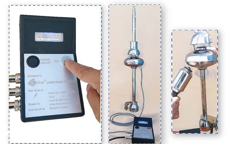 Kim Thu Sét LIVA CX-070T Bán Kính Bảo Vệ 73m