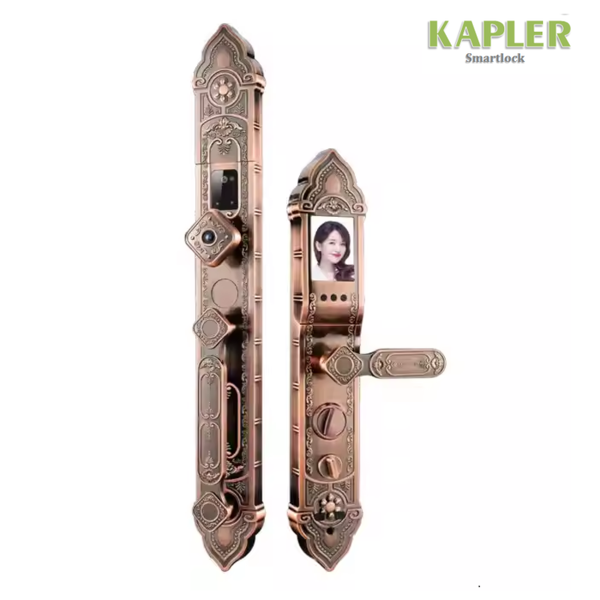  Khoá Vân Tay Tân Cổ Điển Kapler KL-915FTC FaceID 