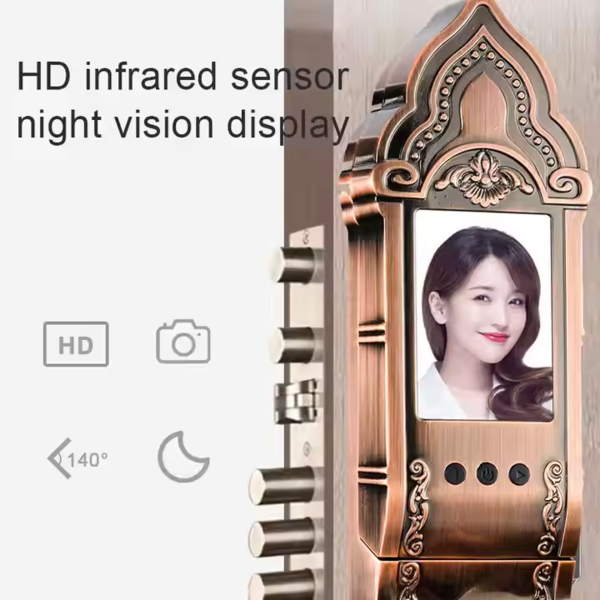 Khoá Vân Tay Tân Cổ Điển Kapler KL-915FTC FaceID