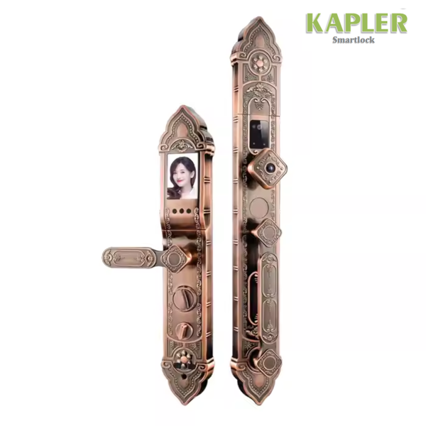 Khoá Vân Tay Tân Cổ Điển Kapler KL-915FTC FaceID
