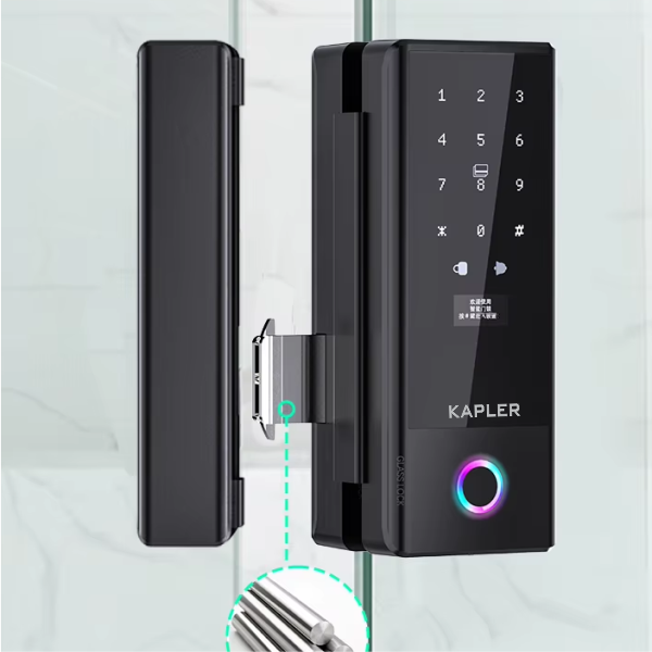 Khóa Vân Tay Cửa Kính Kapler KL-410BL