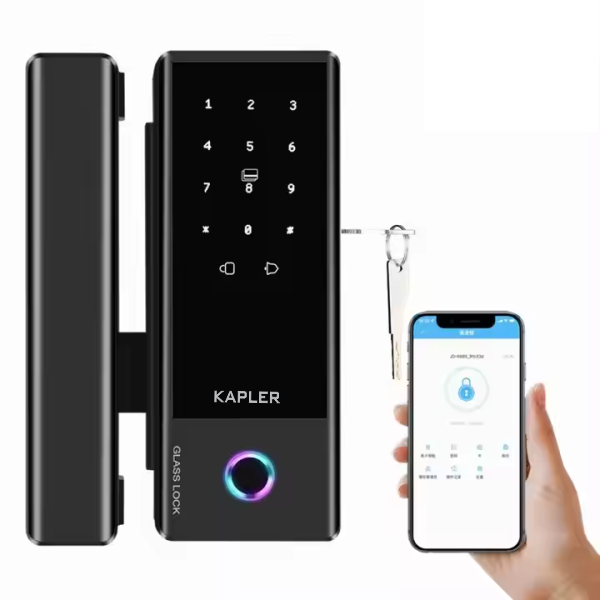 Khóa Vân Tay Cửa Kính Kapler KL-410BL