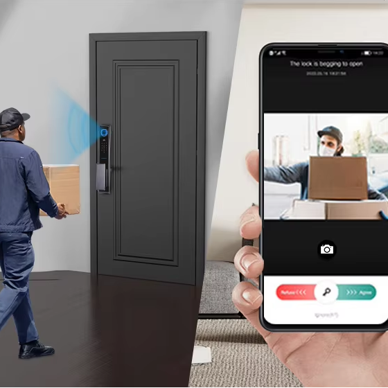 Khóa Cửa Thông Minh Kapler KL-810F FaceID