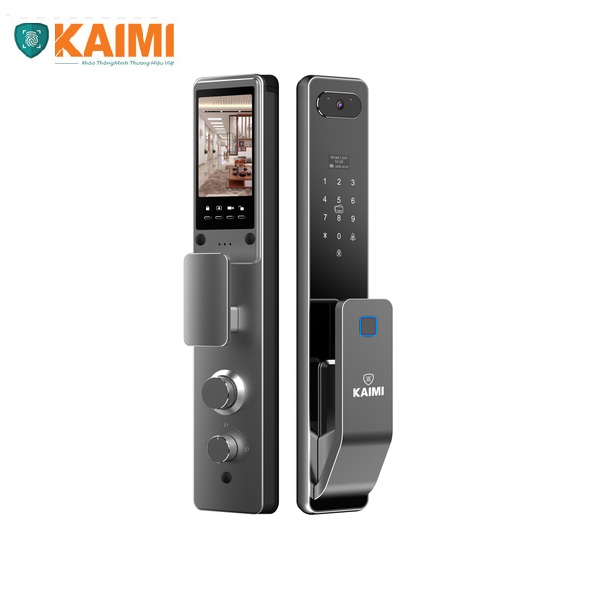 Khóa Cửa Nhận Diện Khuôn Mặt Kaimi KM12 - FaceID