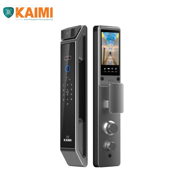 Khóa Cửa Nhận Diện Khuôn Mặt Kaimi KM15 - FaceID