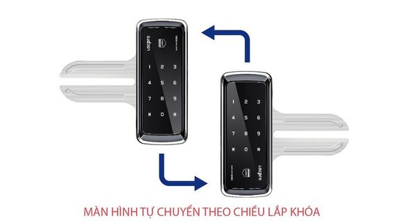  Khóa Điện Tử Cửa Kính Locpro 725B 