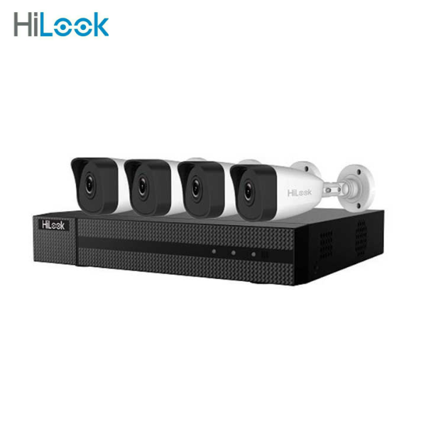 Bộ Kit 4 Camera IP Hilook IK-4042BH-MH/P Ngoài Trời