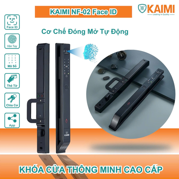 Khoá Nhận Diện Khuôn Mặt Kaimi NF02 FaceID