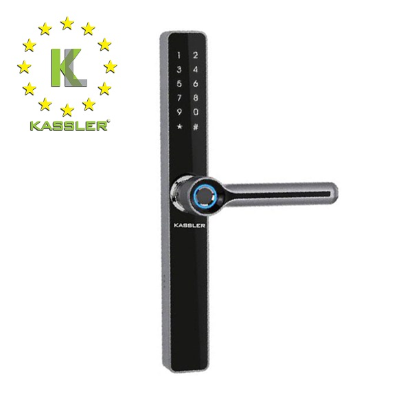 Khóa Vân Tay Cửa Nhôm Kassler KL599 Black