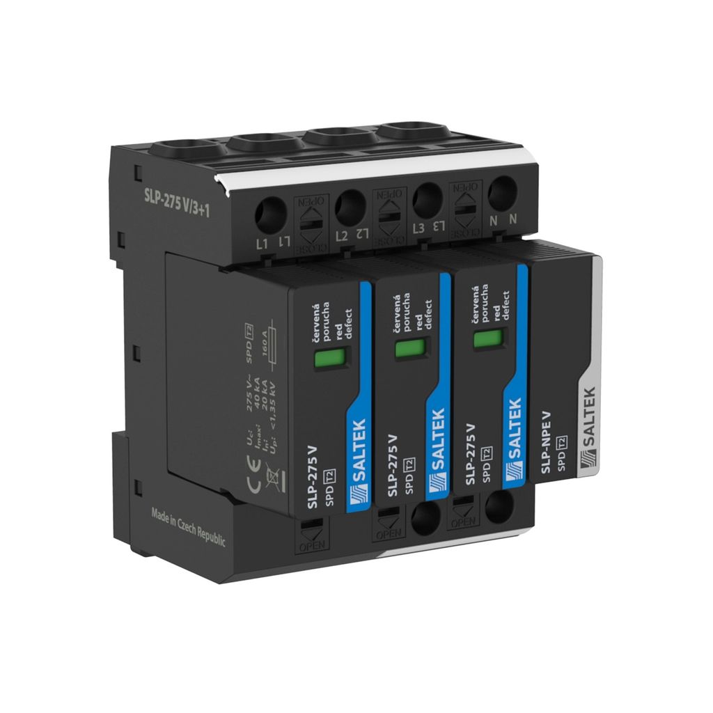 CB Chống Sét Lan Truyền Saltek SLP-275 V/3+1 - Czech