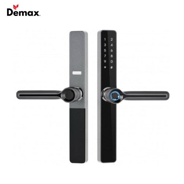  Khóa Vân Tay Cửa Nhôm Demax SL103 Siliver 