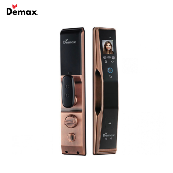 Khóa Cửa Nhận Diện Khuôn Mặt Demax SL966 AC (Face ID - 3D)
