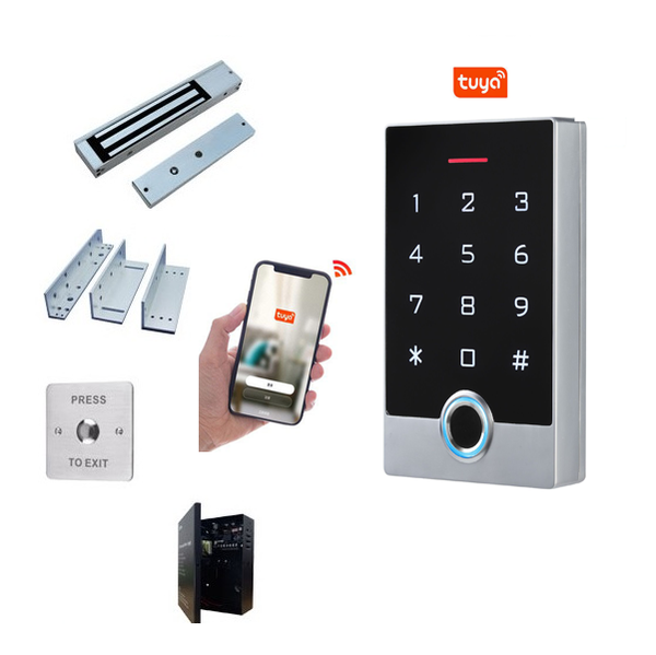  Kiểm Soát Cửa Ra Vào Zkteco TF301 - Mở cửa từ xa bằng App 