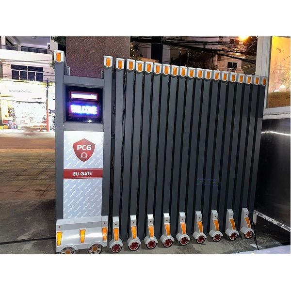 Cổng Xếp Hợp Kim Nhôm THP-140