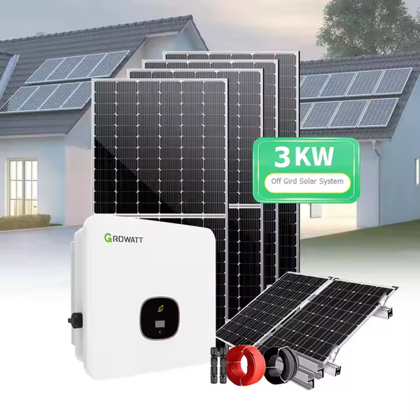 Trọn Bộ Năng Lượng Mặt Trời Độc Lập 3kW