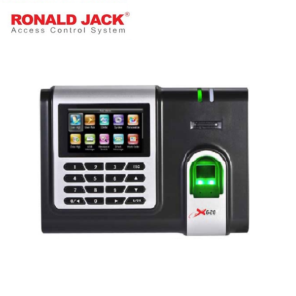 Máy chấm công RONALD JACK X628C - Vân tay/ thẻ