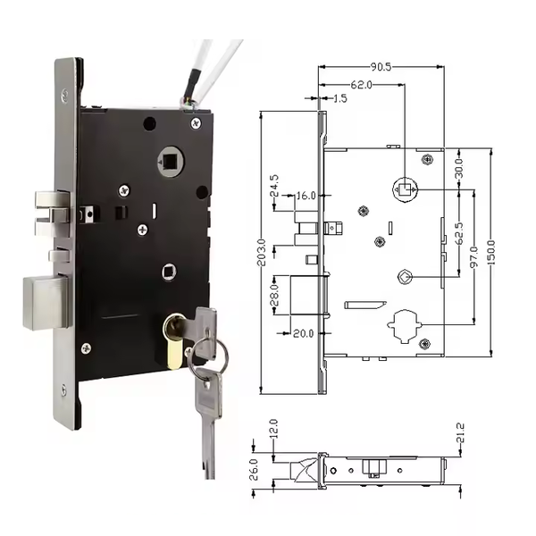 Khoá từ khách sạn KAPLER KS105