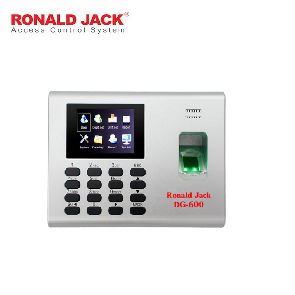  Máy chấm công vân tay RONALD JACK DG600 