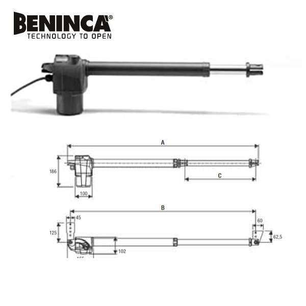 Motor cổng tay đòn BENINCA BILL30M