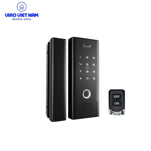Khóa Cửa Kính VIRO VR - E13 - SMARTLOCK 4IN1