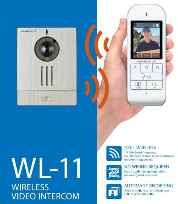 Chuông Cửa Không Dây AiPhone WL-11