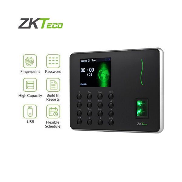 Máy Chấm Công Vân Tay WiFi  ZKTeco WL10 - App