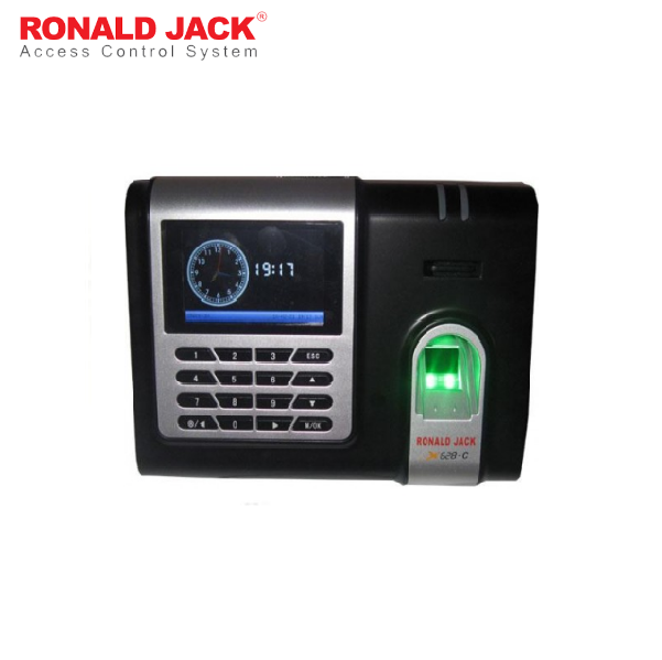 Máy chấm công RONALD JACK X628C - Vân tay/ thẻ