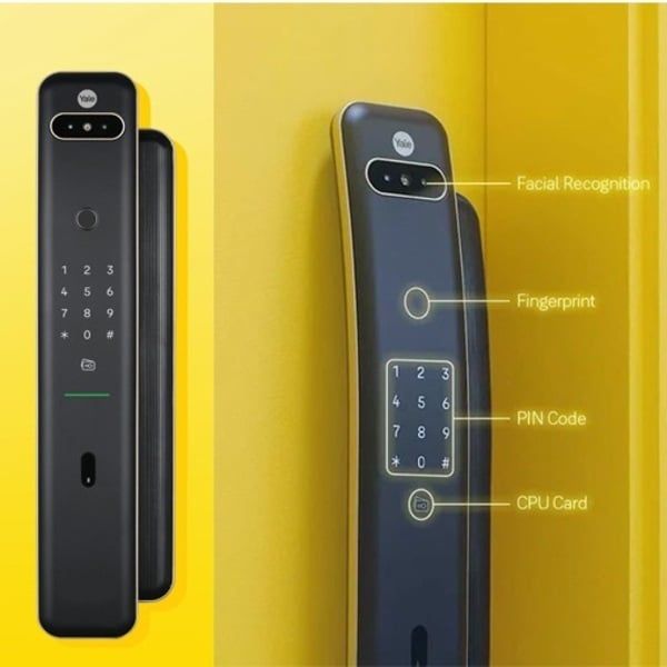 Khoá Nhận Diện Khuôn Mặt Yale LunaF