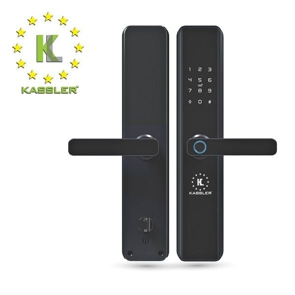 Khóa cửa vân tay KASSLER KL-669B (BLACK)