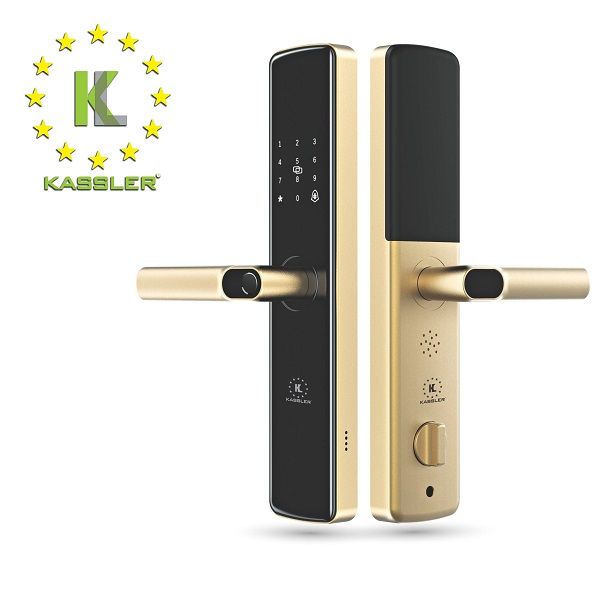 Khóa cửa vân tay Kassler KL-678 Gold