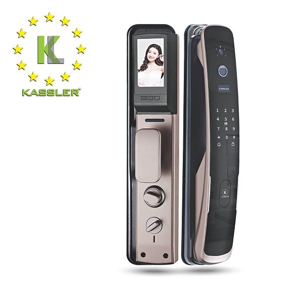  Khóa Cửa Vân Tay Kassler KL878C - Chuông Hình 