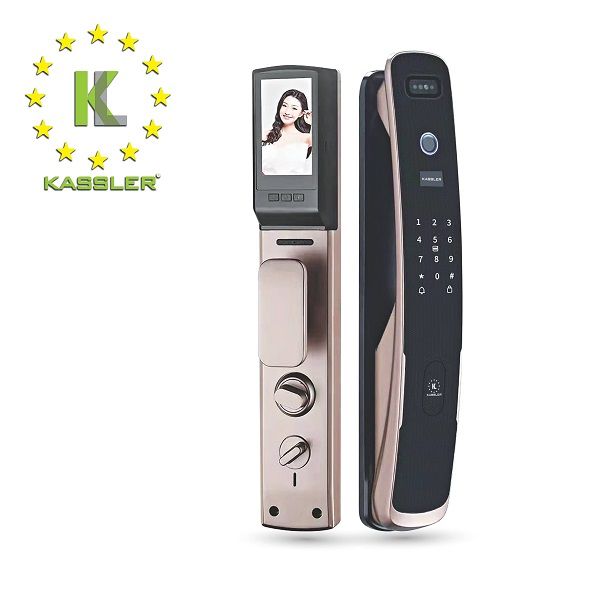 Khóa Cửa Nhận Diện Khuôn Mặt Kassler KL 878F - FaceID