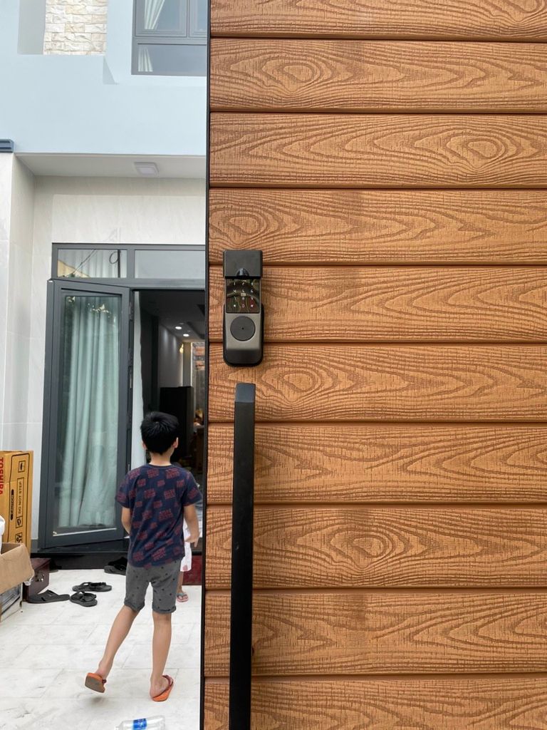 Khóa Cửa Sắt Vân Tay 2 Mặt Kassler KL 579 - Chống Nước