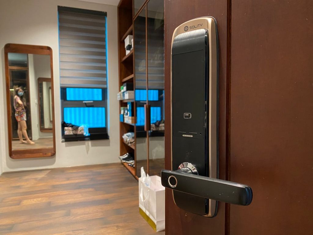 Khóa Cửa Vân Tay Solity GM - 6000BK