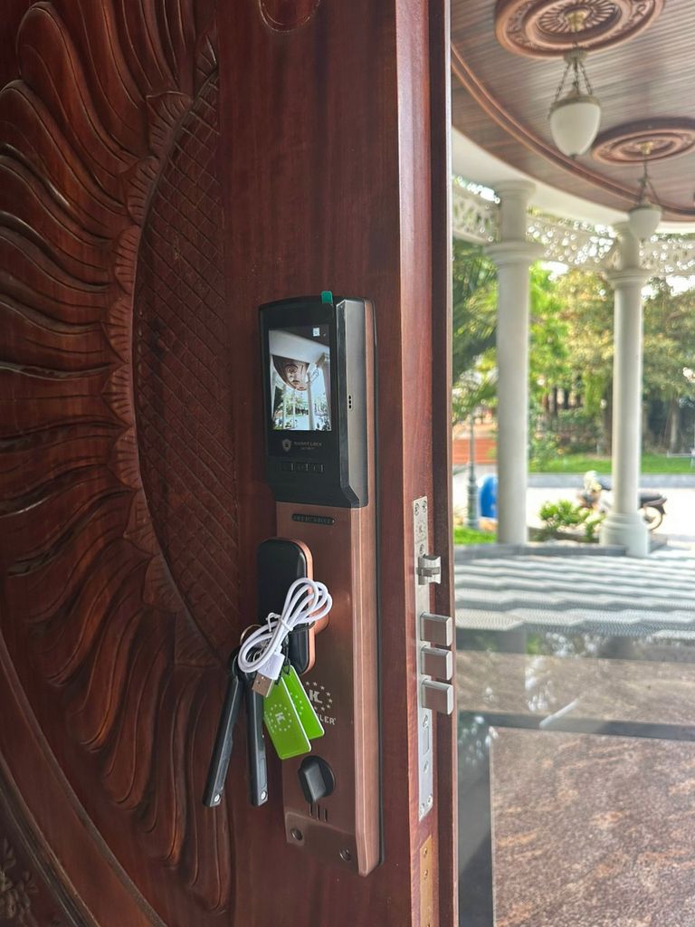 Khóa Cửa Vân Tay Kassler KL-828C Chuông Hình