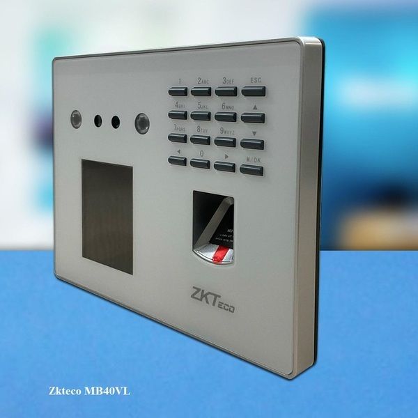 Máy Chấm Công Khuôn Mặt Zkteco MB40VL 
