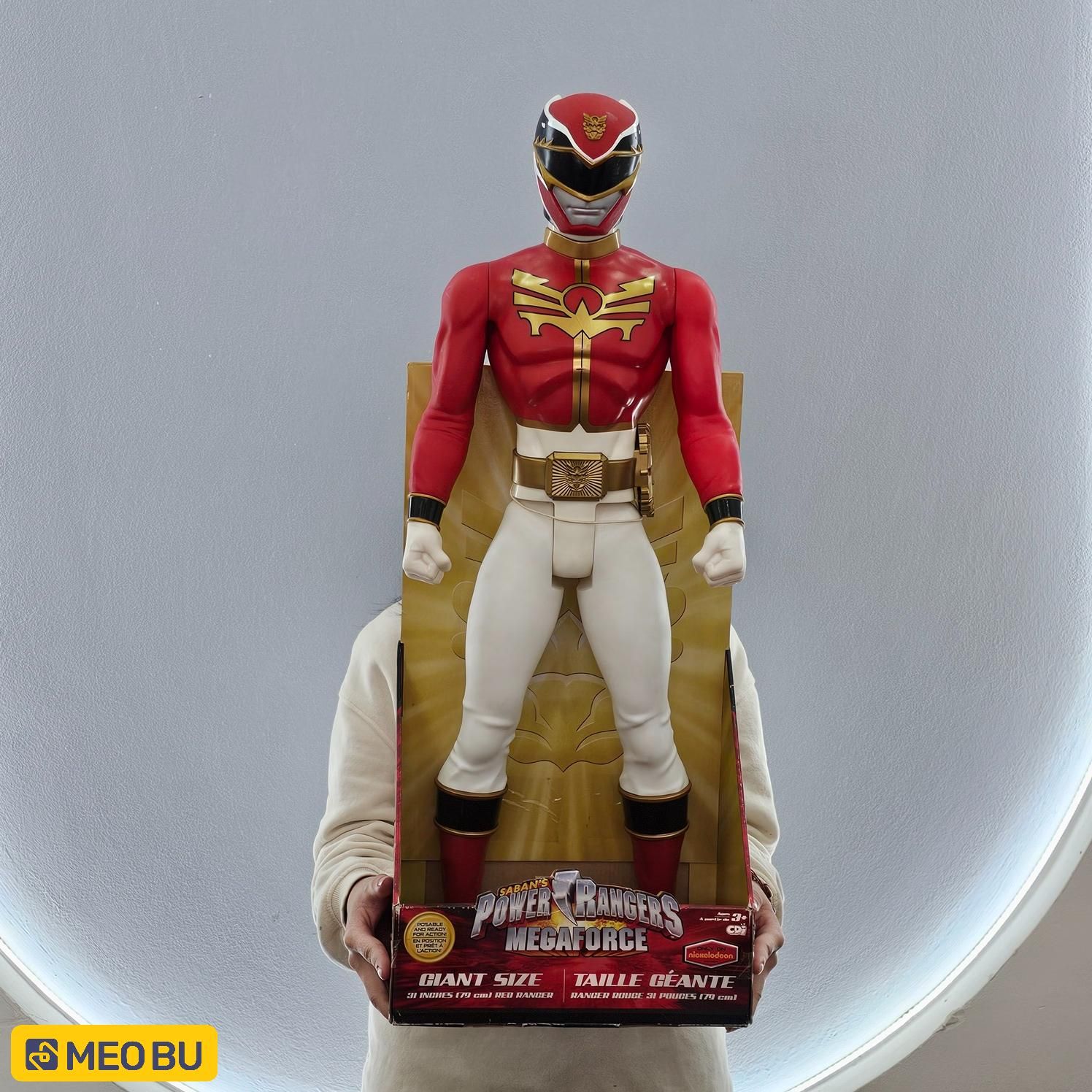  Mô hình siêu nhân Thiên Sứ Đỏ khổng lồ cao 79cm [Power Rangers Mega Force] 