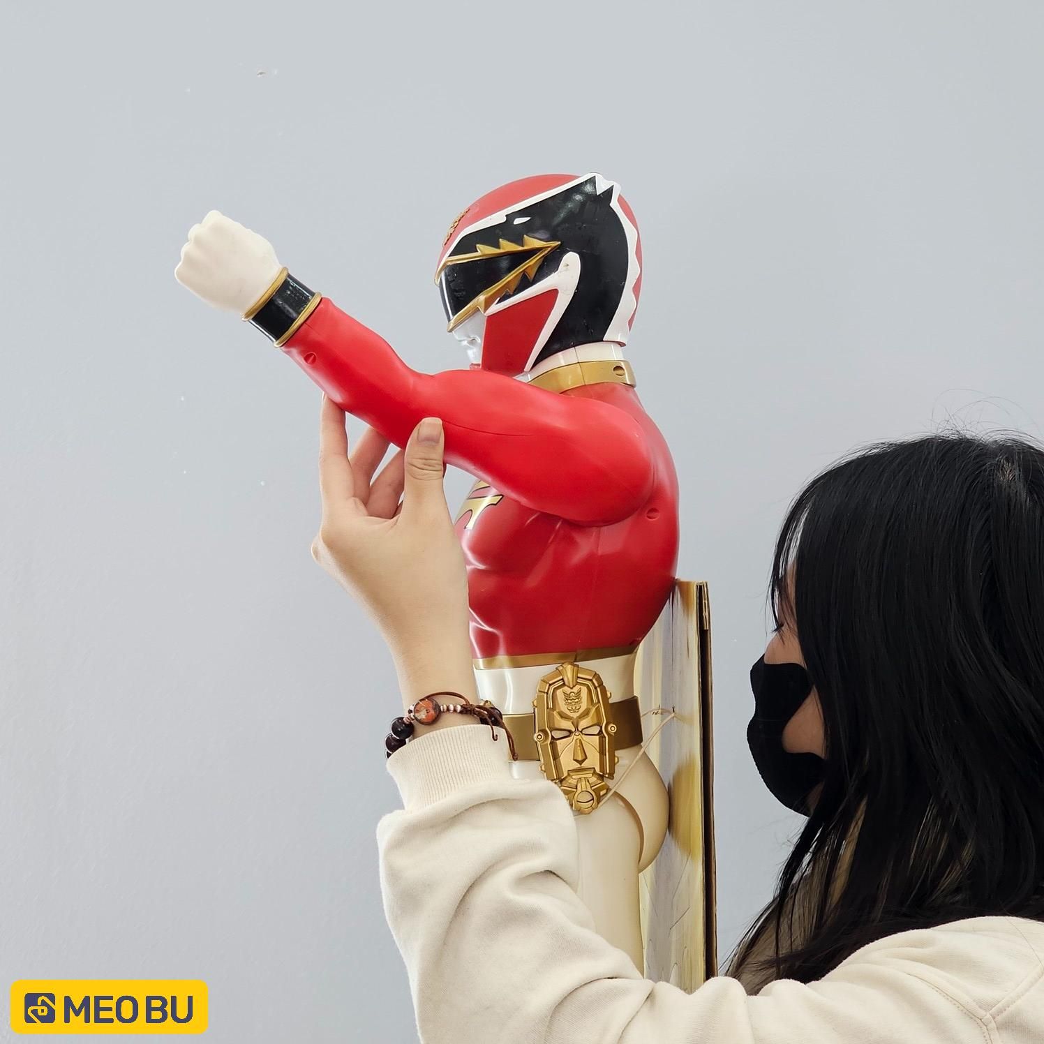Mô hình siêu nhân Thiên Sứ Đỏ khổng lồ cao 79cm [Power Rangers Mega Force]