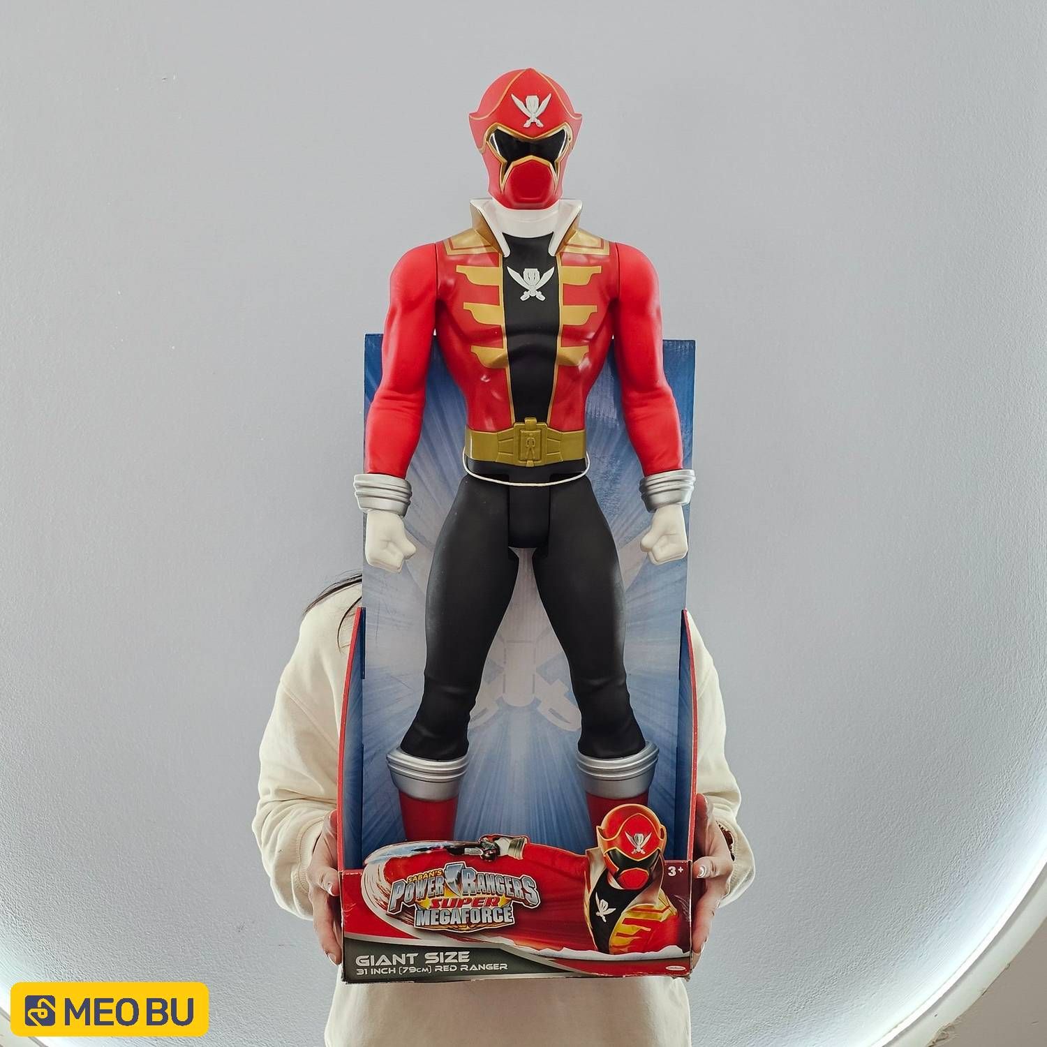  Mô hình siêu nhân Hải Tặc Đỏ khổng lồ cao 79cm [Power Rangers Super Mega Force] 