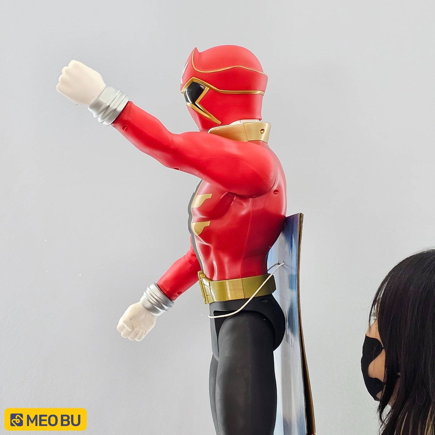 Mô hình siêu nhân Hải Tặc Đỏ khổng lồ cao 79cm [Power Rangers Super Mega Force]