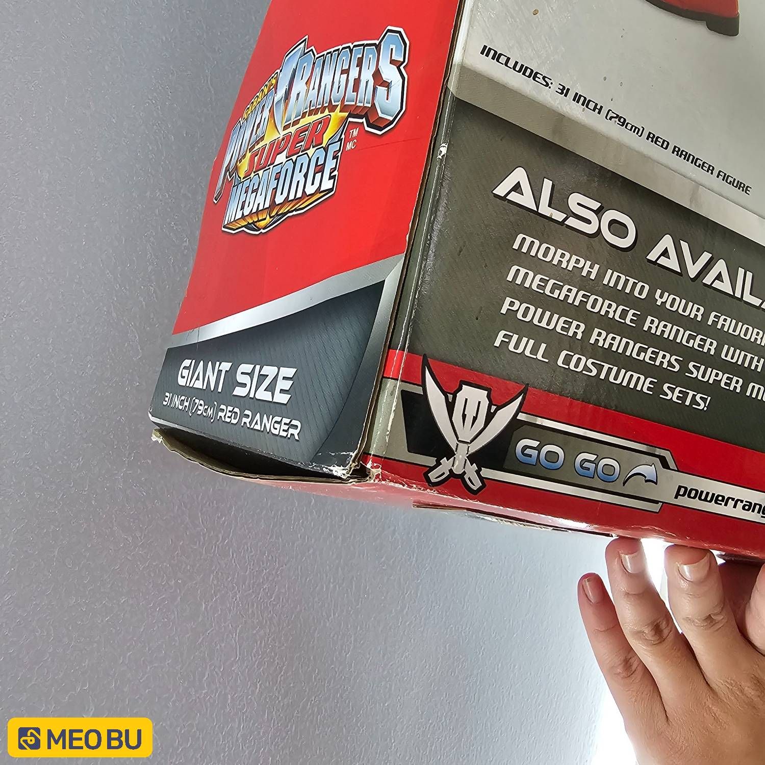 Mô hình siêu nhân Hải Tặc Đỏ khổng lồ cao 79cm [Power Rangers Super Mega Force]
