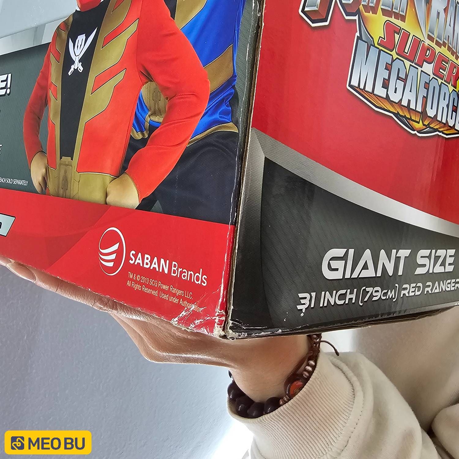 Mô hình siêu nhân Hải Tặc Đỏ khổng lồ cao 79cm [Power Rangers Super Mega Force]