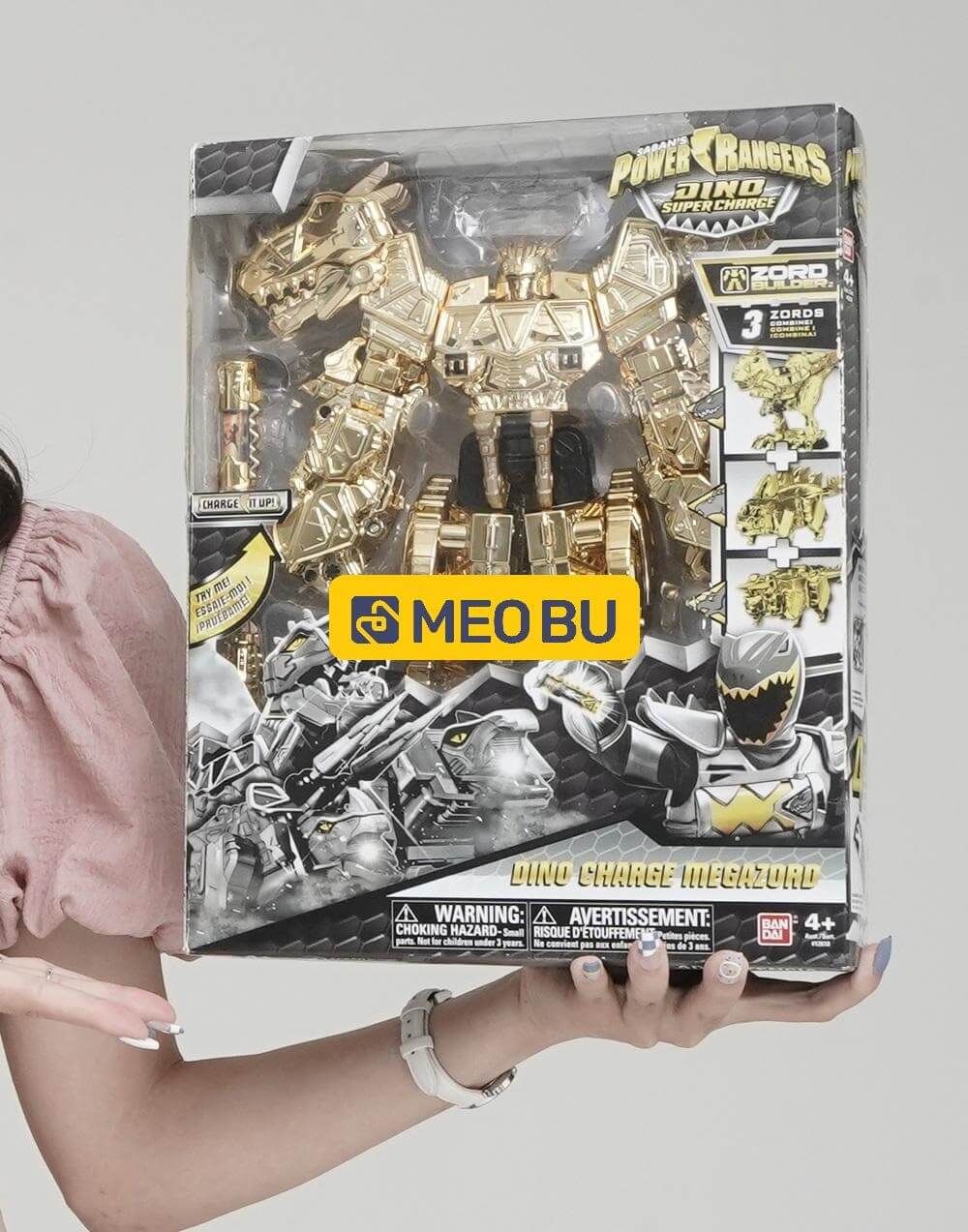  Dino Charge Megazord Gold Version [Bandai America] 