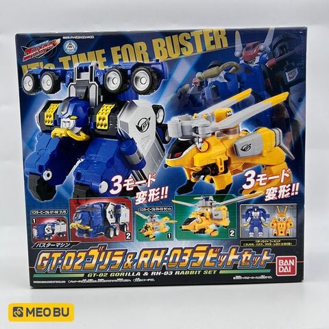 Khỉ & Thỏ GT-02 Gorilla & RH-03 Rabbit Set - Gobusters [ 2 ]