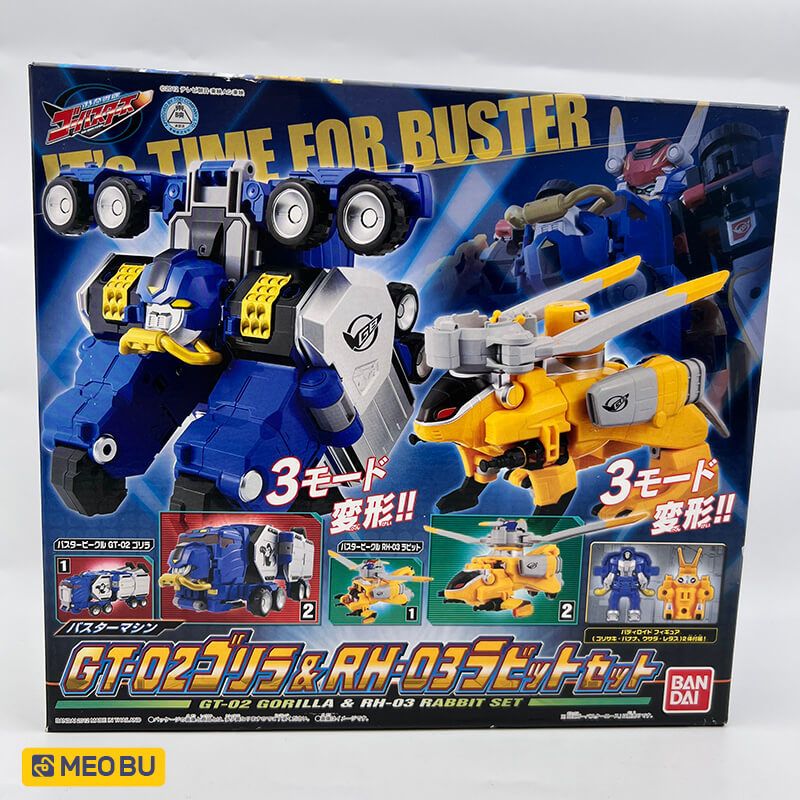  Khỉ & Thỏ GT-02 Gorilla & RH-03 Rabbit Set - Gobusters 