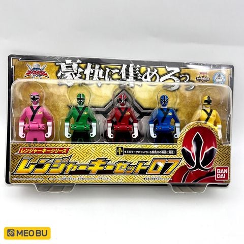 Ranger Key Set 07 Shinkenger - Chìa khoá Hải Tặc