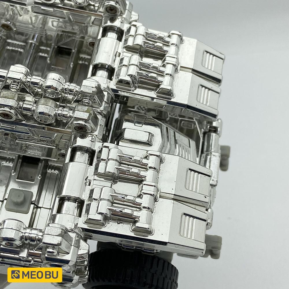 Daibouken Silver Version - Boukenger Mạ Bạc