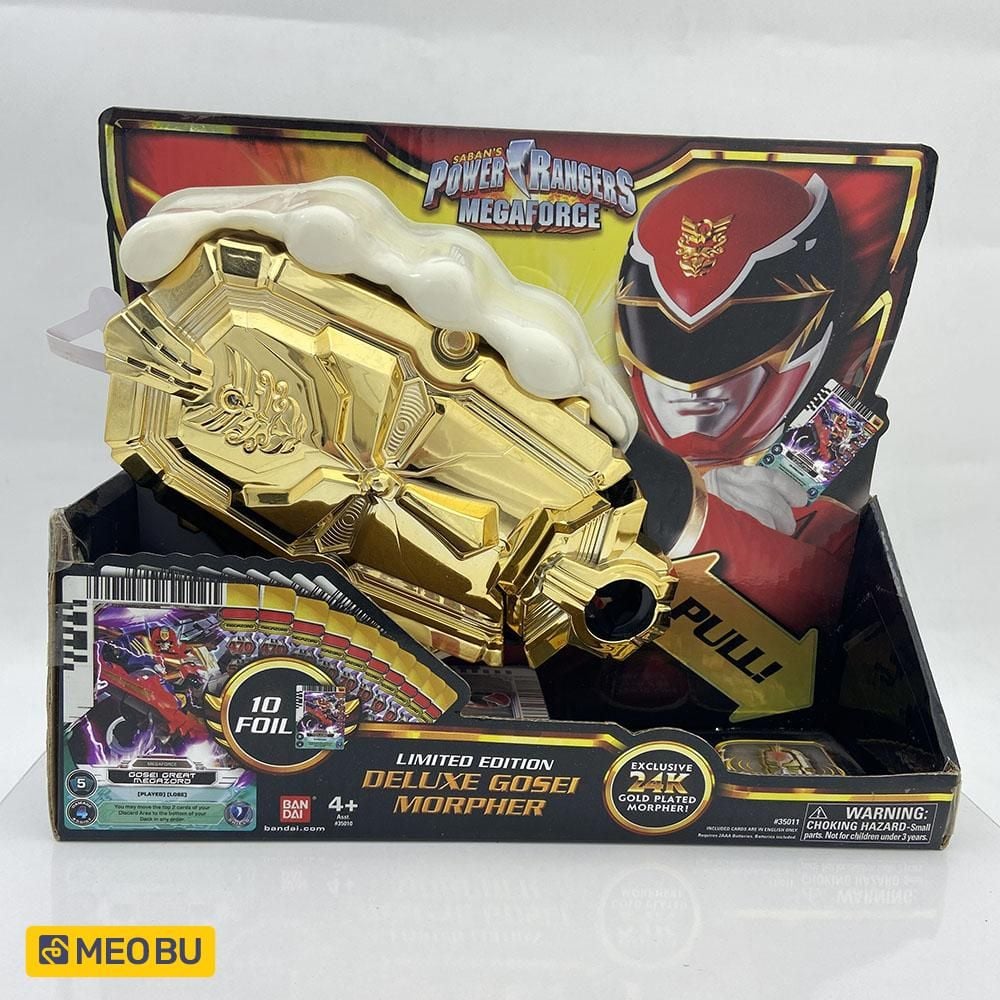  Máy biến hình Thiên Sứ Mạ Vàng 24k - SDCC Megaforce Limited Edition 24K 