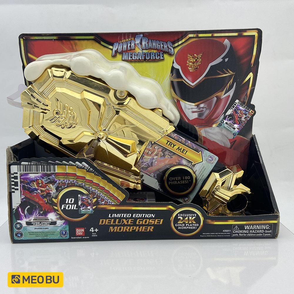 Máy biến hình Thiên Sứ Mạ Vàng 24k - SDCC Megaforce Limited Edition 24K